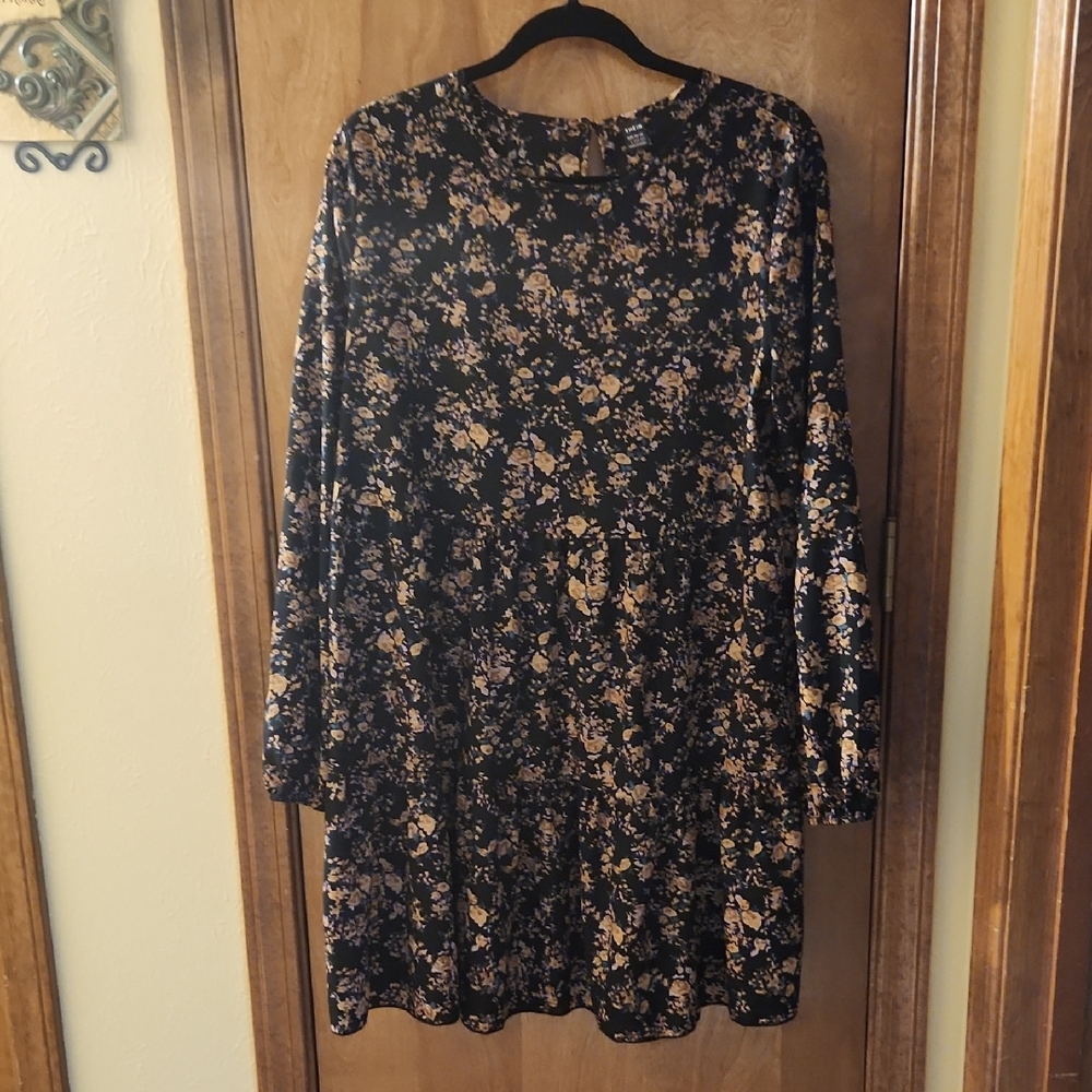Floral Long Sleeve Dress